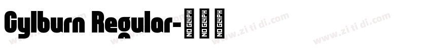 Cylburn Regular字体转换